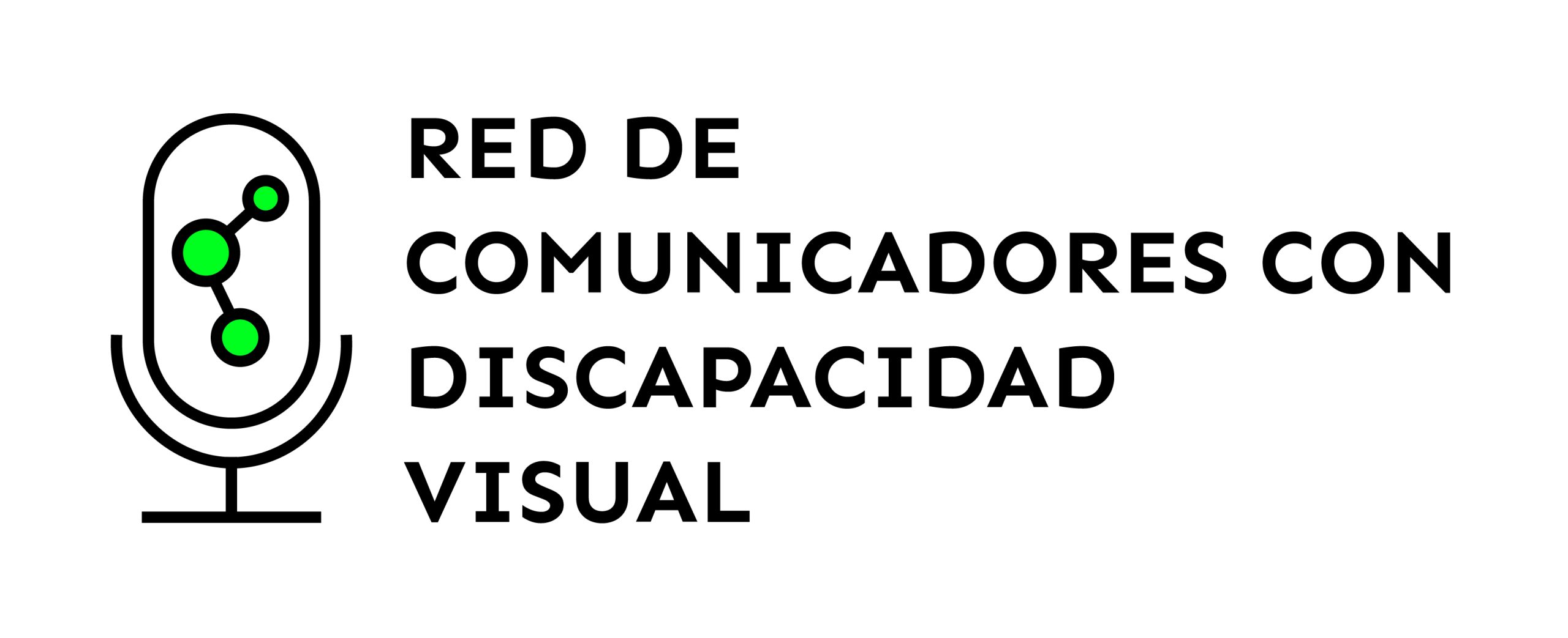 Logo Red de Comunicadores con Discapacidad Visual